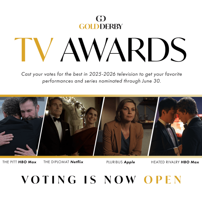 Vote for the 2026 Gold Derby TV Award nominees now!