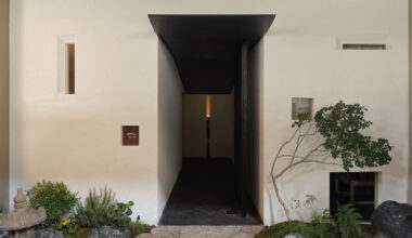 kisu tempura restaurant reconstructs kyoto's architectural language