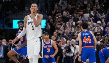 Knicks beat Spurs by one point for 2-0 lead in NBA Finals : NPR