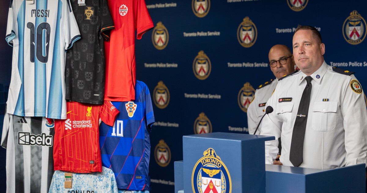 More than $3,500,000 in fake FIFA World Cup merchandise seized in Mississauga