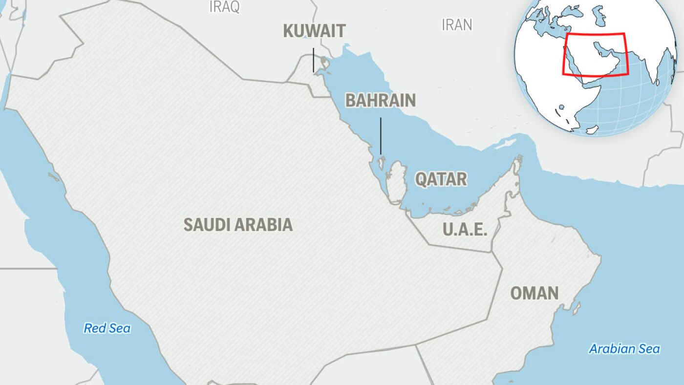 U.S. bombs Iranian military sites and Kuwait is hit by drone and missile fire : NPR