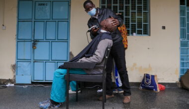 Barbers bring personal grooming therapy to Kenya's mental health hospital