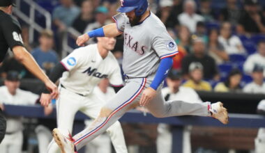 Nimmo's 3 hits, Osuna's go-ahead double lift Rangers to 4-3 win over Marlins