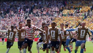U.S. soccer players 'vibes are high' during World Cup workouts