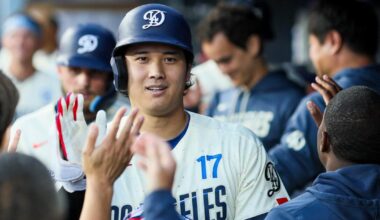 Shohei Ohtani out of Dodgers' lineup for birth of second child