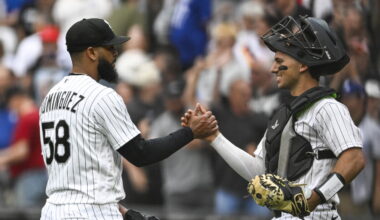 White Sox playing match game in bullpen, even with closer Seranthony Dominguez