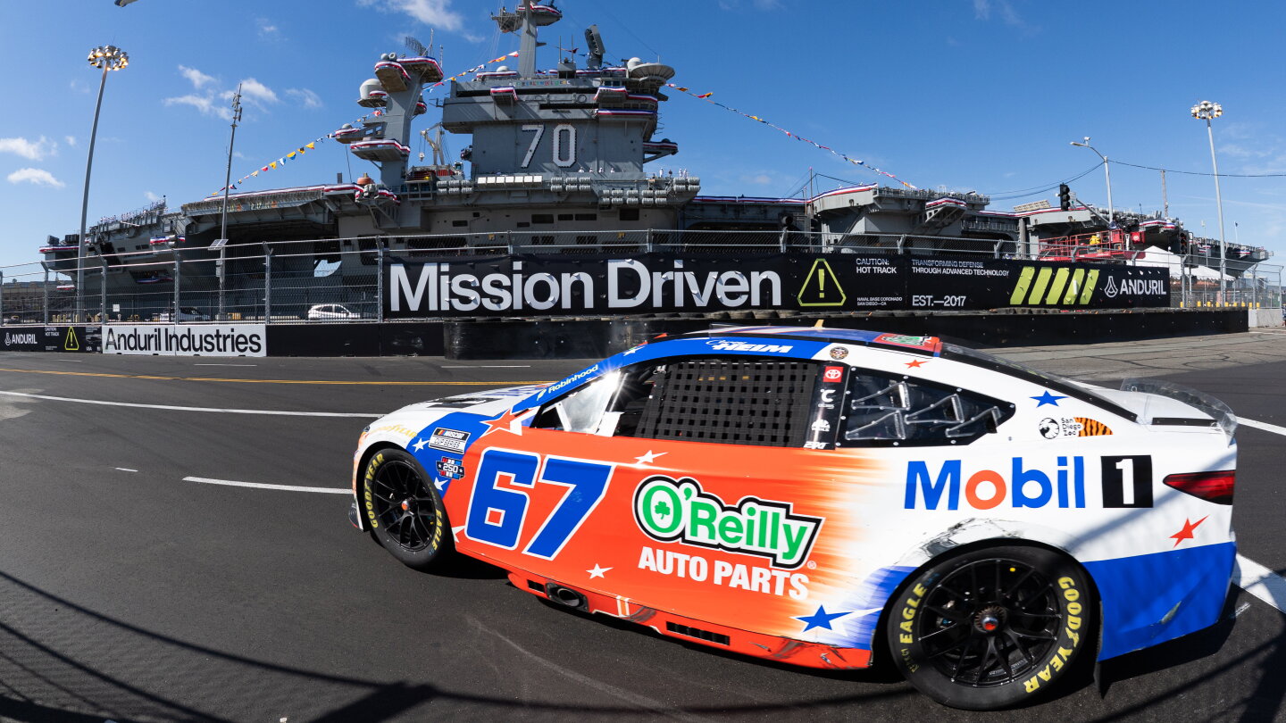Corey Heim outduels Tyler Reddick for first NASCAR Cup win at inaugural San Diego race