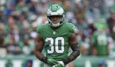 With A.J. Brown gone, Jihaad Campbell takes No. 11 in Philly