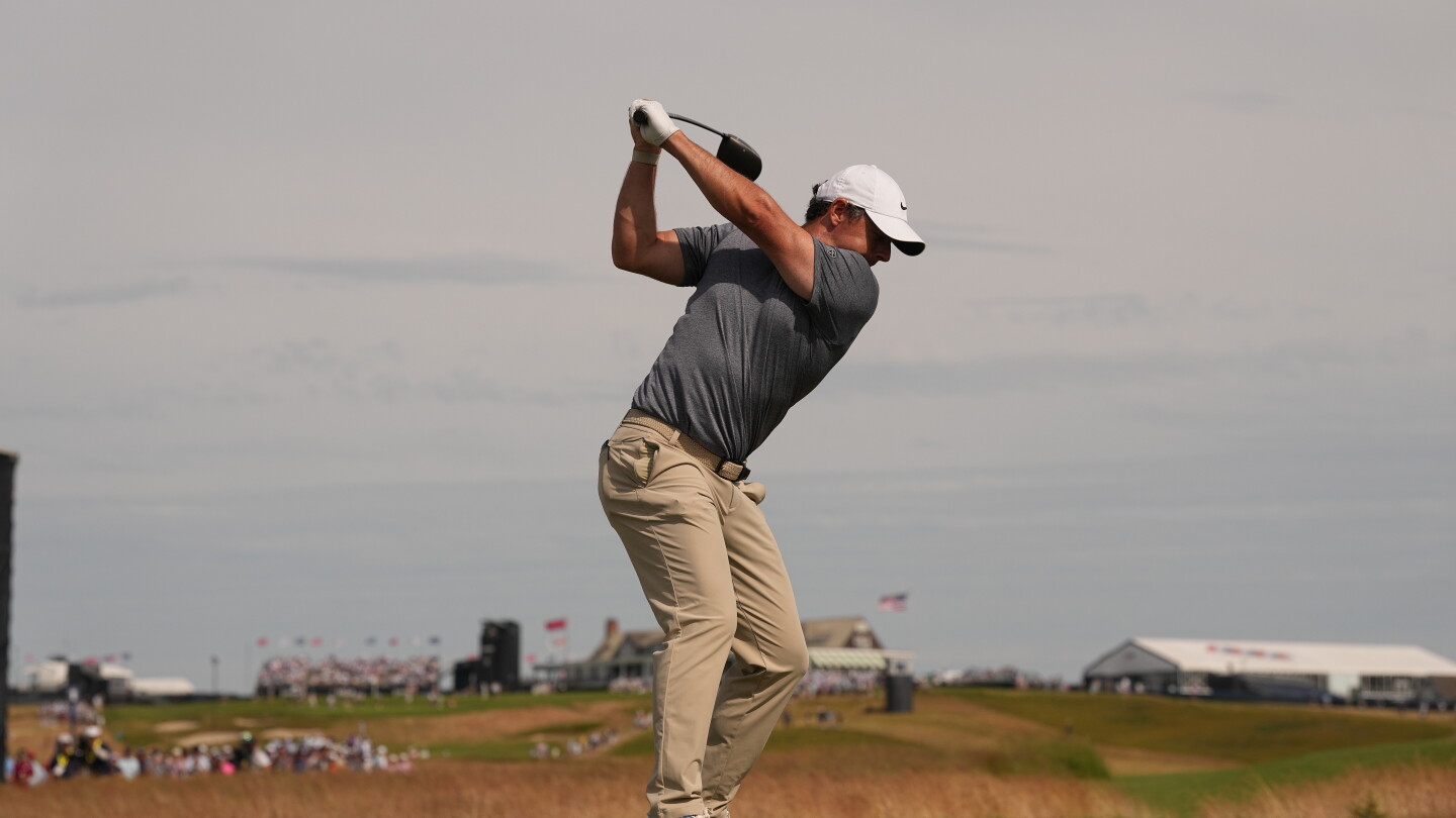 2026 British Open: Rory McIlroy runs into Nick Faldo during Birkdale scouting trip