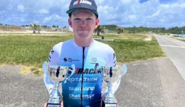 Birthday boy Nic Narraway completes cycling double - The Royal Gazette