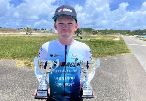 Birthday boy Nic Narraway completes cycling double - The Royal Gazette