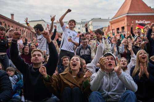 Soccer fans around the world watch the World Cup, in photos