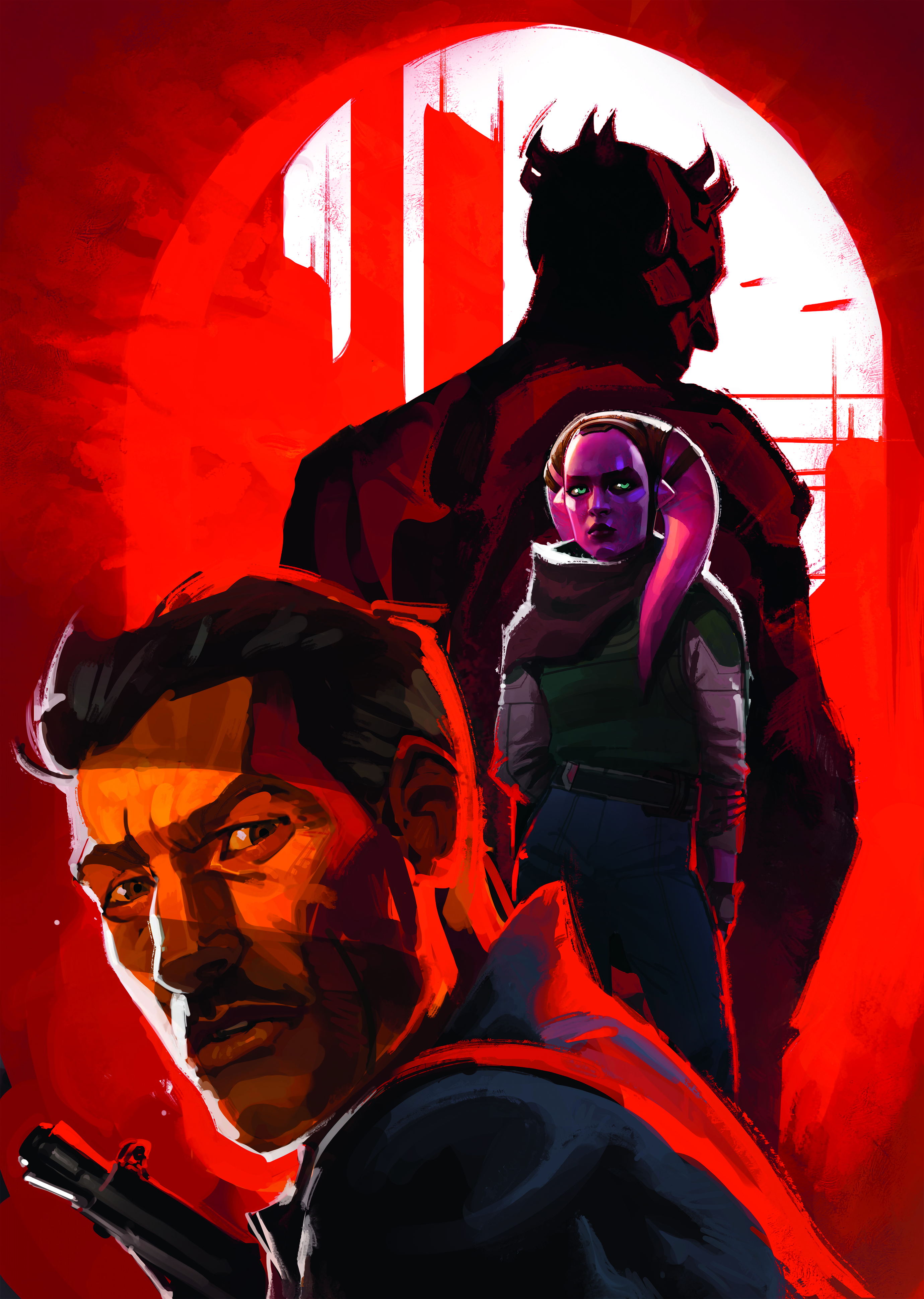 Star Wars: Maul – Shadow Lord concept art