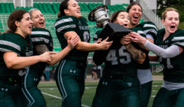 Saskatoon Valkyries 40-7 victory over Edmonton marks sixth consecutive title