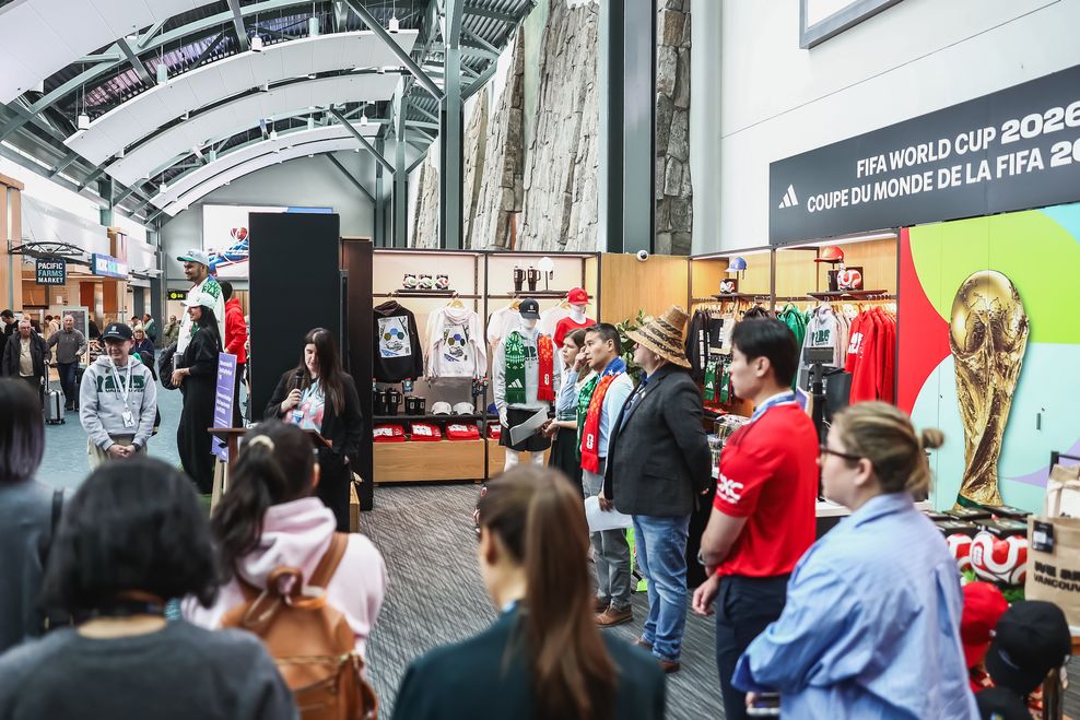 vancouver yvr airport 2026 fifa world cup store