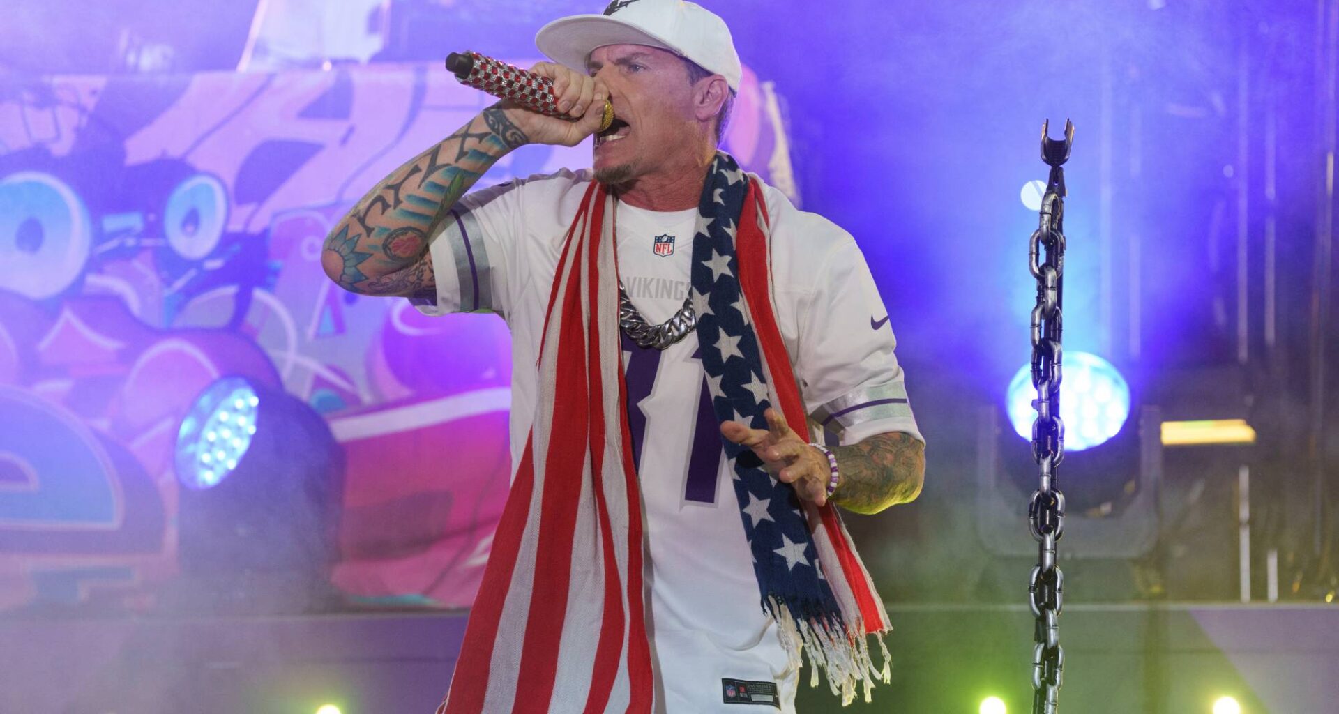 Vanilla Ice's show at Donald Trump's troubled Freedom 250 fair rained off at last minute