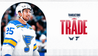 Capitals Acquire Jordan Kyrou from the St. Louis Blues