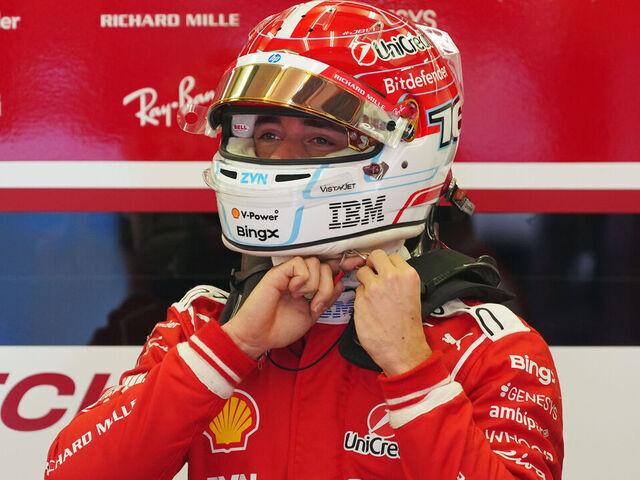 Ferrari's Charles Leclerc on day three of Formula One Aramco Pre-Season Testing at Bahrain International Circuit, Sakhir. Picture date: Friday February 20, 2026.
