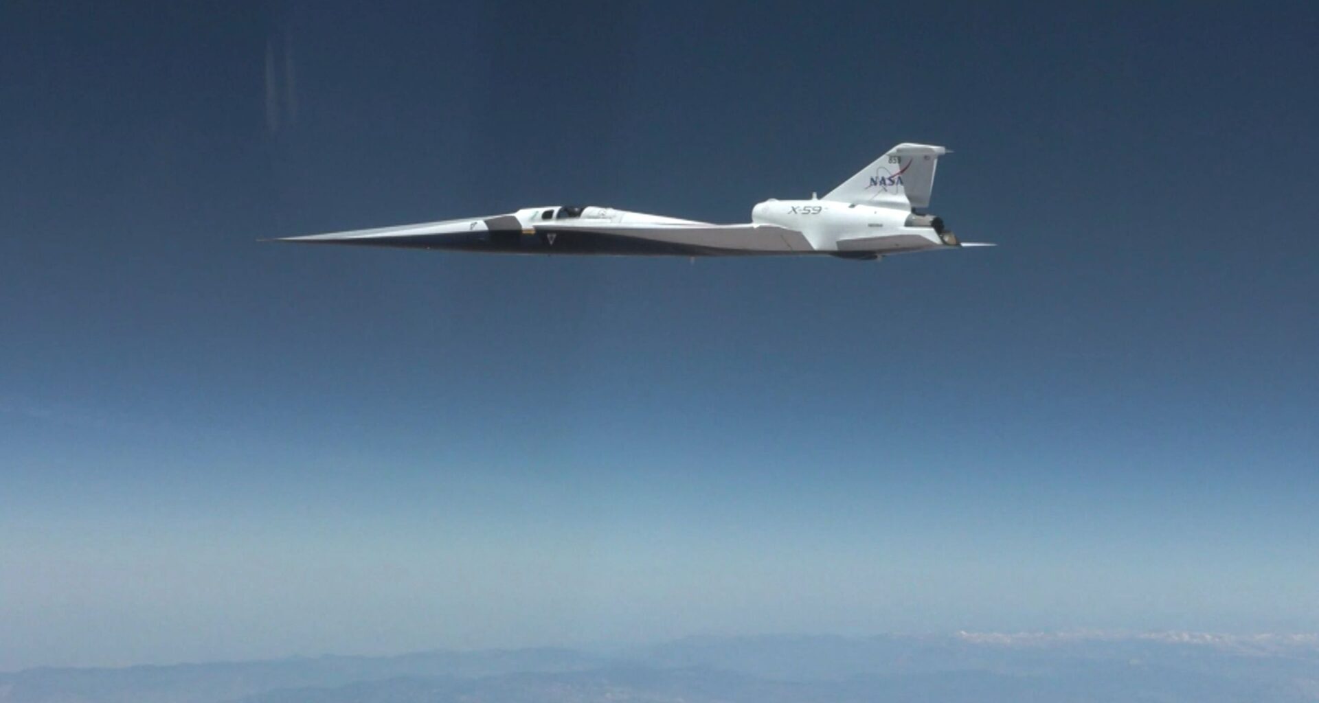 Going supersonic! NASA's X-59 jet breaks sound barrier for the 1st time