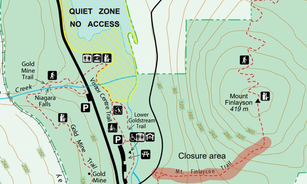 Wildlife at Goldstream prompts trail closure