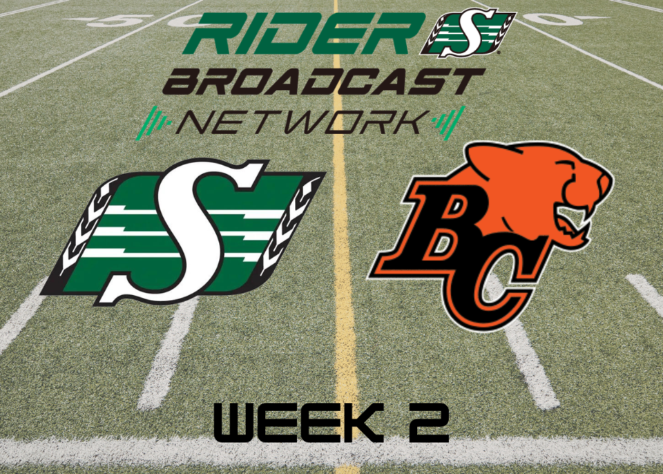 CFL Week 2 schedule | 620 CKRM - The Voice of Saskatchewan