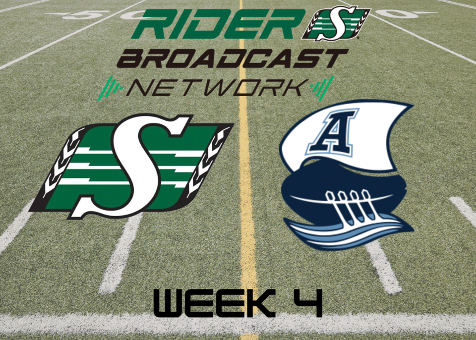 CFL Week 4 schedule | 620 CKRM - The Voice of Saskatchewan