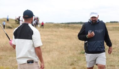 YouTube star misses out on Open with famous face as caddie