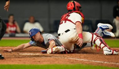 Cameron Cauley makes splash in big league debut as Rangers top Guardians 6-3 for 5th straight win