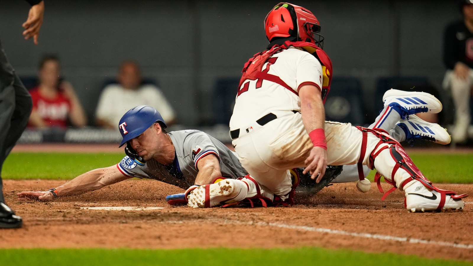 Cameron Cauley makes splash in big league debut as Rangers top Guardians 6-3 for 5th straight win