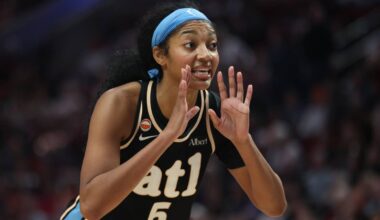 Angel Reese Reacts to Marina Mabrey's WNBA Scoring Record