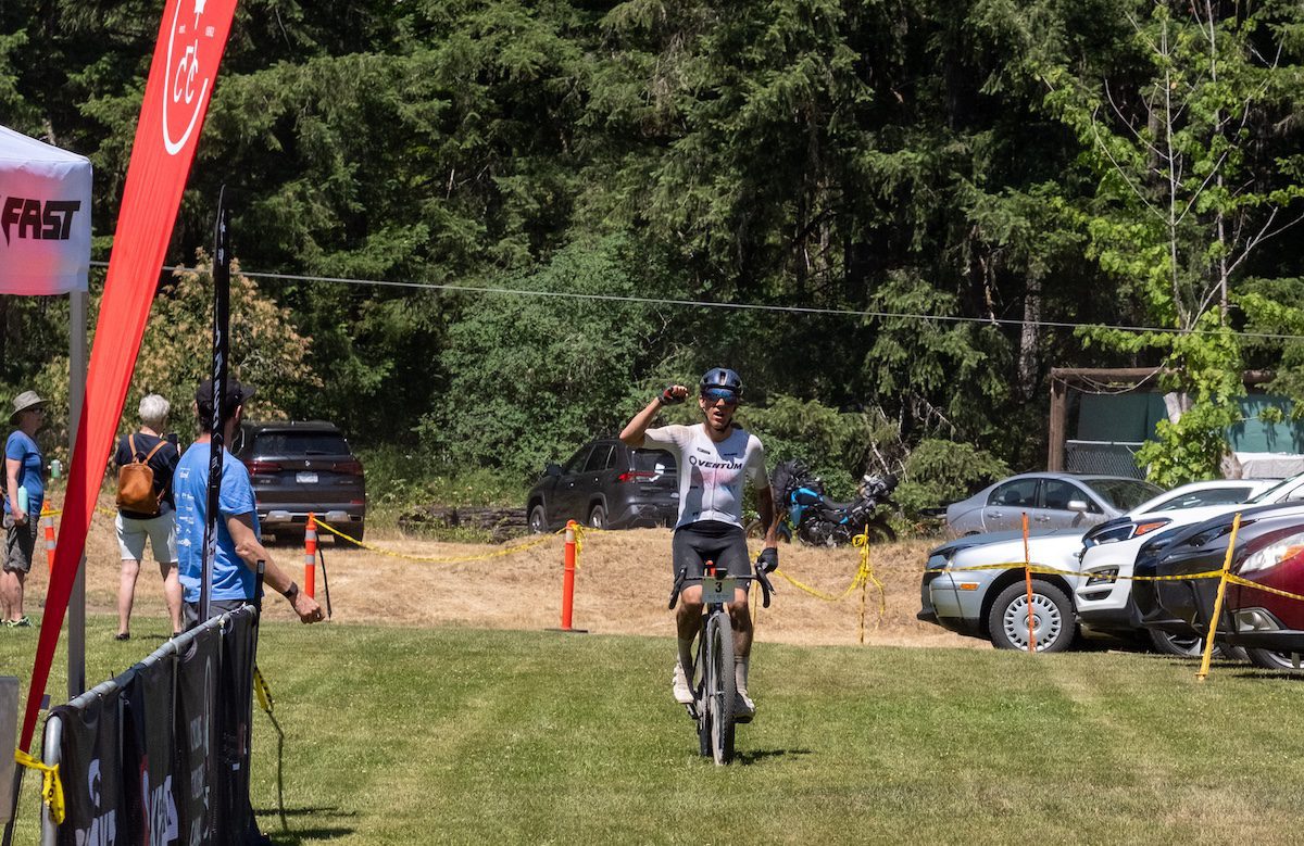 "One of the deepest I've ever gone" says Mike Woods of gravel nationals effort