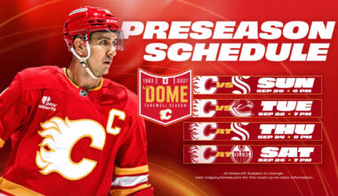 Flames Announce 2026-27 Preseason Schedule