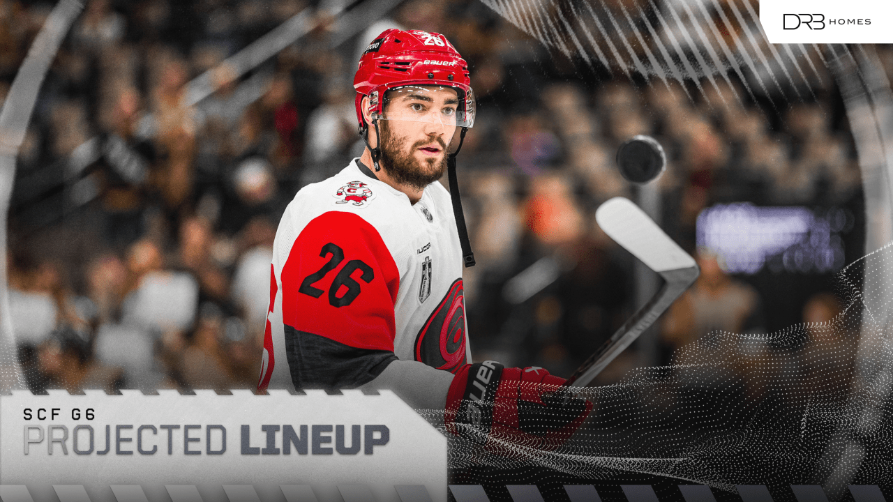 Projected Lineup: SCF, Game 6 vs. Vegas
