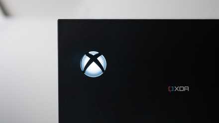 The Xbox Series X's on button