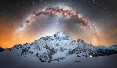 Award-winning Milky Way photo above Aoraki "became one of the most demanding challenges I had set for myself," says photographer
