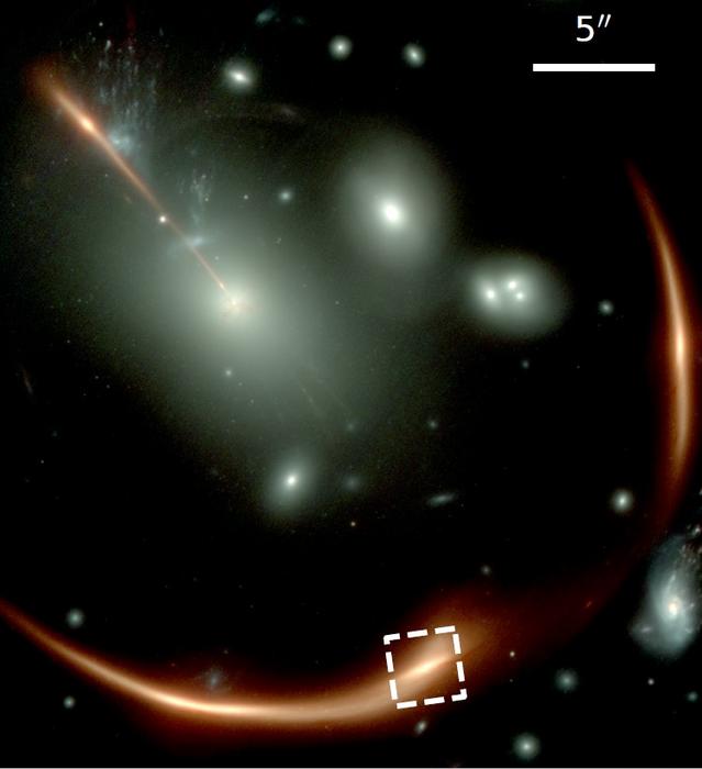 A close up of a black hole in the darkness of space