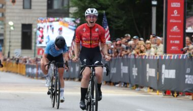 US Road National Championships: Kendall Ryan defends criterium title, late crash reduces field