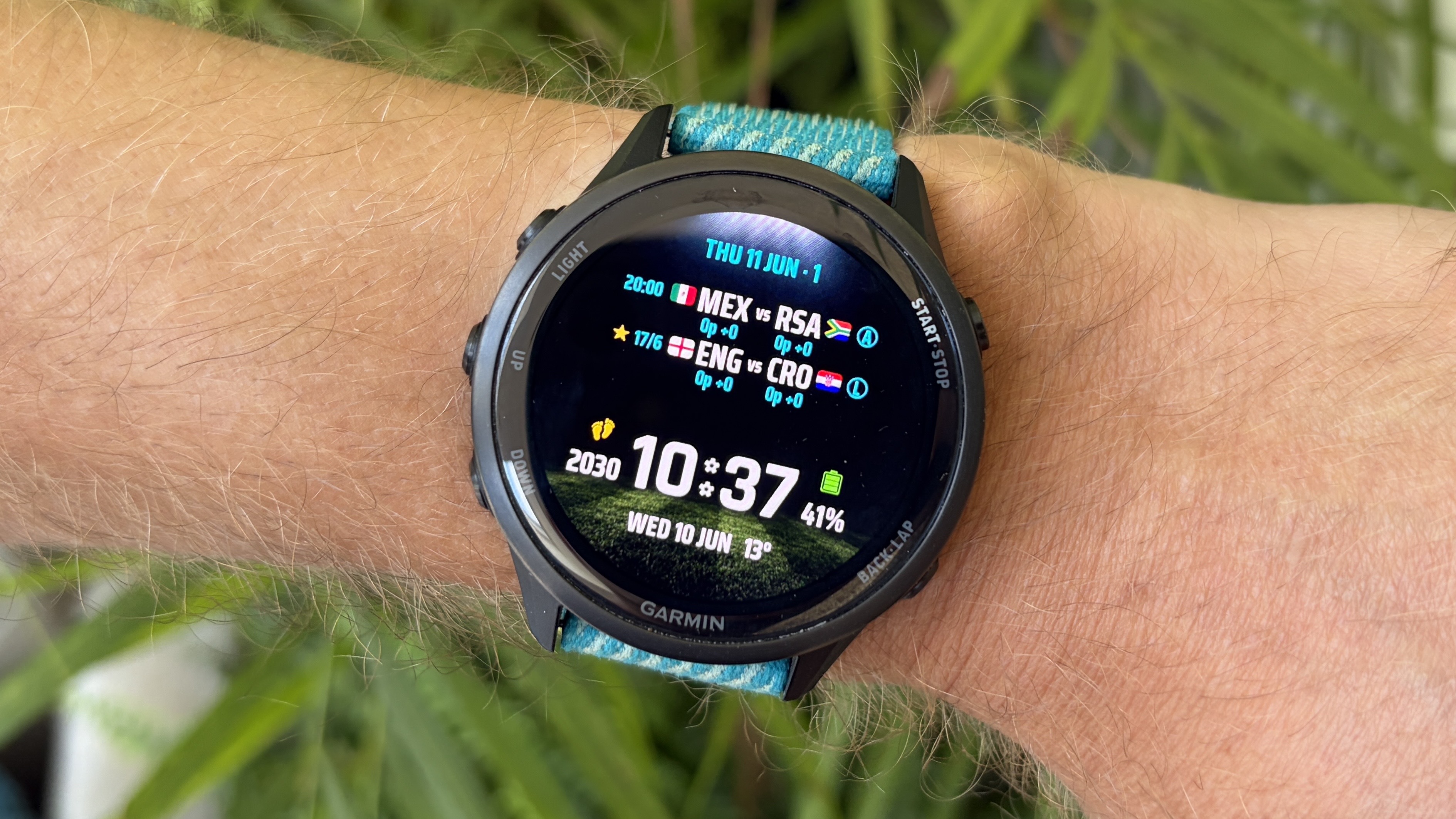 Garmin Forerunner 970 World Cup Watch Face