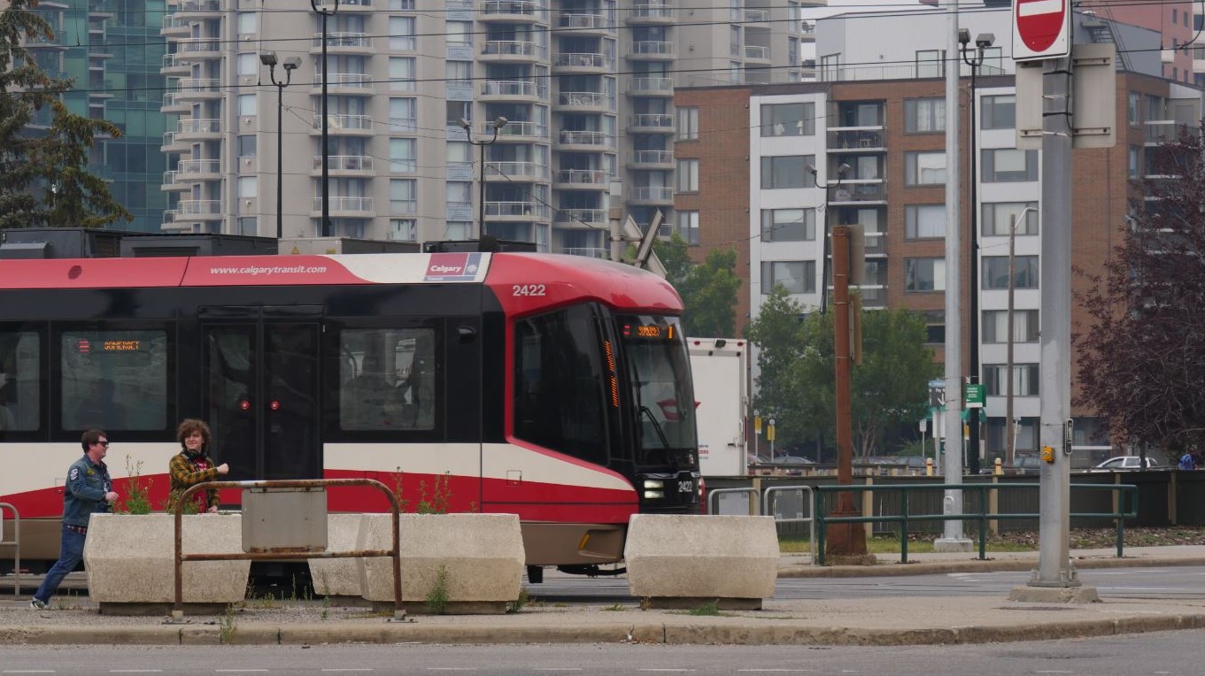 Man hospitalized after being struck by CTrain at Westbrook station