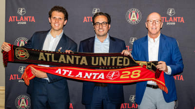 Mauricio Culebro unveiled as President of Soccer, speaks on plans for Atlanta United, NWSL Atlanta 2028