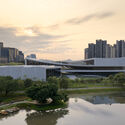 Songshan Lake Exhibition and Performance Centre by ZHA, 2026. Image © Virgile Simon Betrand ZHA's Songshan Lake Exhibition and Performance Center Opens in Dongguanm, China - Image 3 of 20