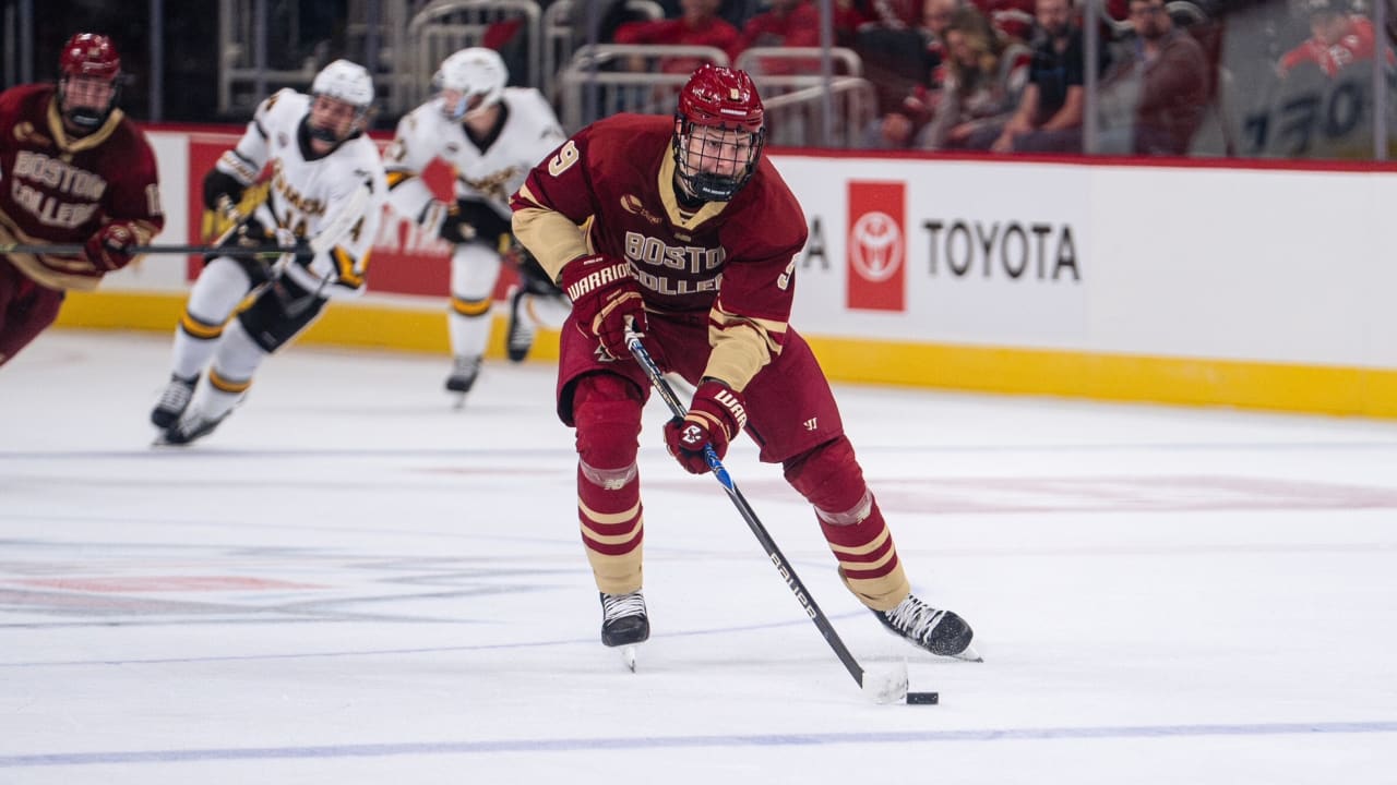 Hemming ‘impressive’ in short stint at Boston College ahead of 2026 NHL Draft