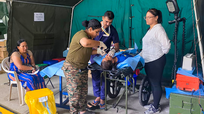 Indian Army’s field hospital saves elderly woman rescued from rubble in quake-hit Venezuela