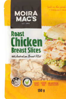Moira Mac's roast chicken breast slices