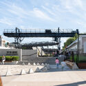 © Haoyu Ran The 798·751 Train Street Renovation / Studio NOR - Exterior Photography, Handrail