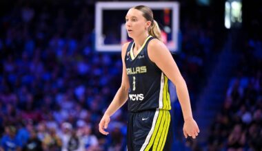Dallas Wings guard Paige Bueckers