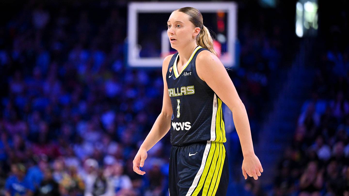 Dallas Wings guard Paige Bueckers