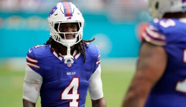 Bills' Reigning NFL Rushing Champion James Cook Slighted By Executives