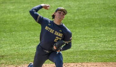 Notre Dame Pitcher Jack Radel Goes in First Round of MLB Draft