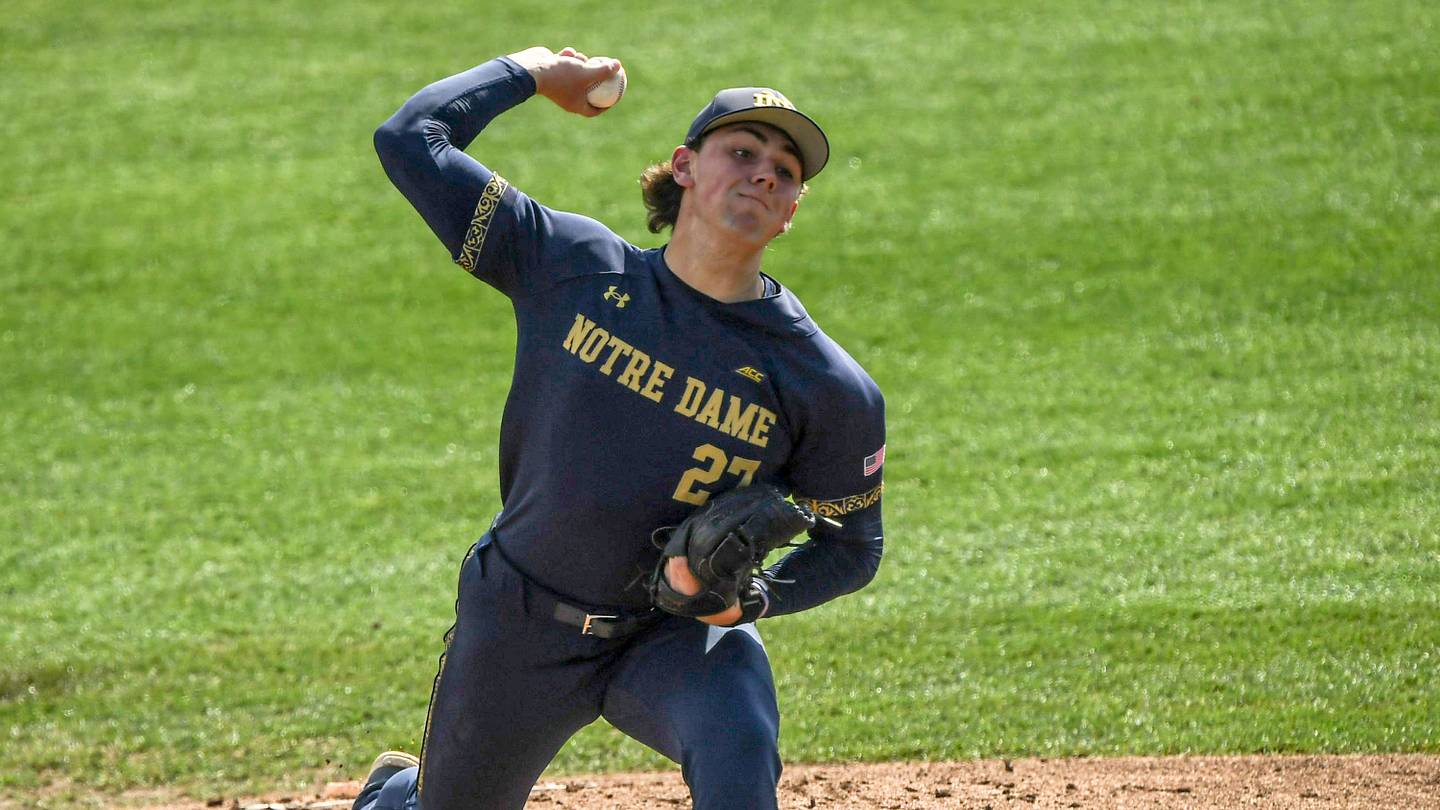 Notre Dame Pitcher Jack Radel Goes in First Round of MLB Draft